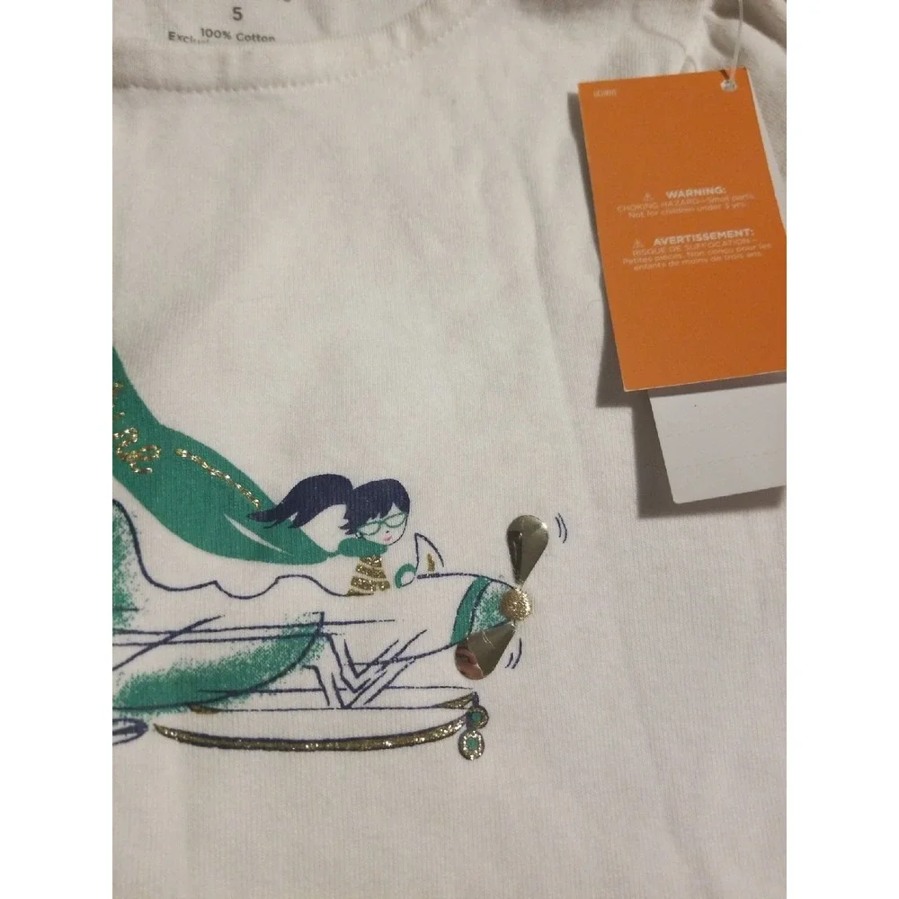 Gymboree green scene‎ top 5 nwt